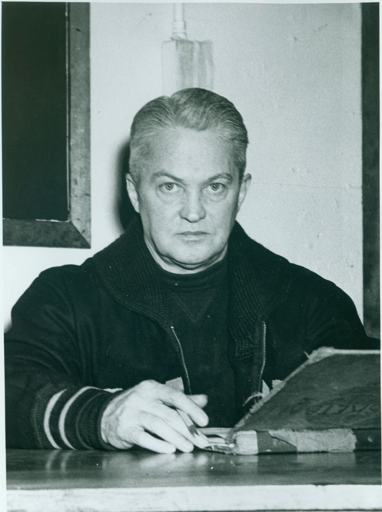 Leo Johnson, Track & Field Coach (1938-65); Football Assistant Coach (1937, 1942-56)